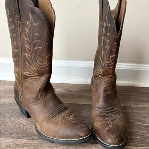 Ariat Men's Distressed Brown Cowboy Boots